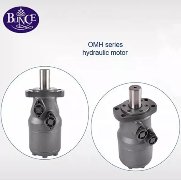 Different types of hydraulic motors including gear, vane, piston, and radial motors, showcasing their design and functionality