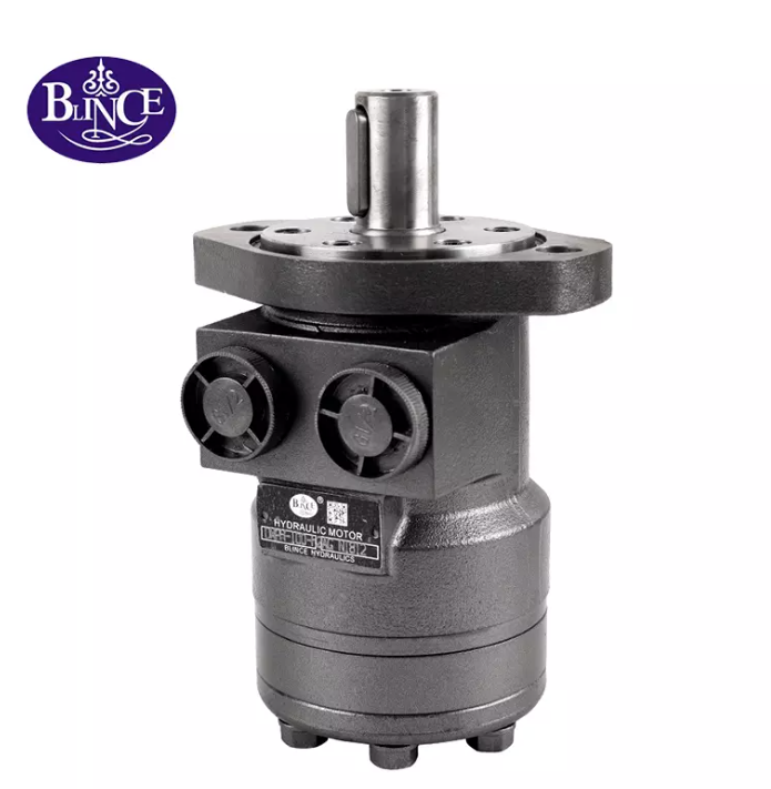 Different types of hydraulic motors including gear, vane, piston, and radial motors, showcasing their design and functionality