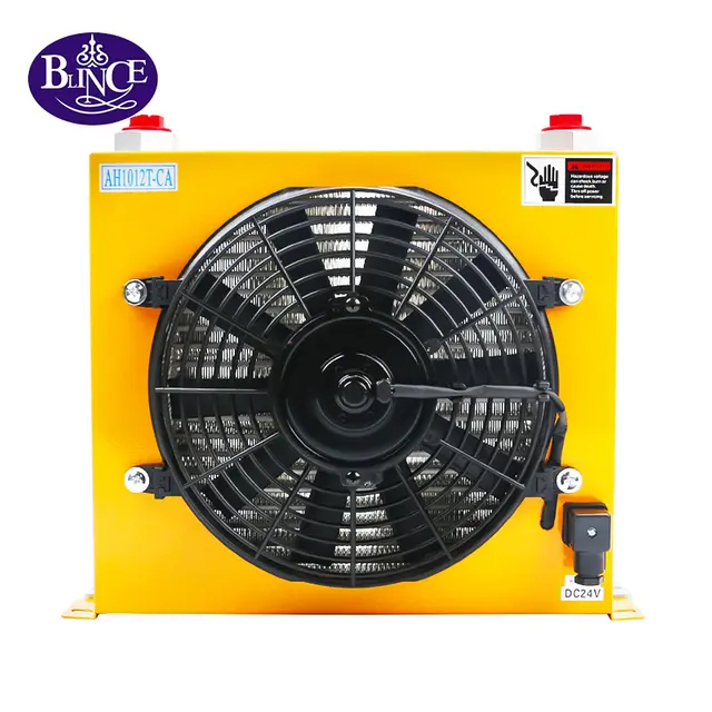 Black Silver High Performance Durable Energy Saving Brazing Process Hydraulic Oil Cooler