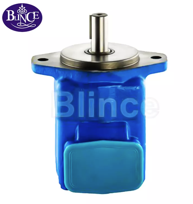 Image showing an axial piston pump, a compact and efficient hydraulic component used in high-pressure applications.